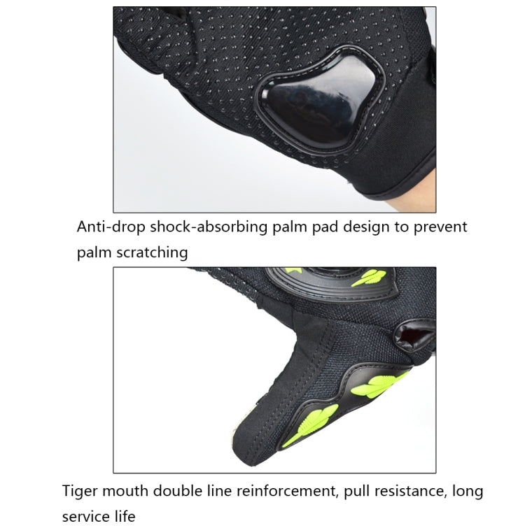 MOTOCENTRIC 13-MC-010 Touch Screen Motorcycle Breathable Gloves, M