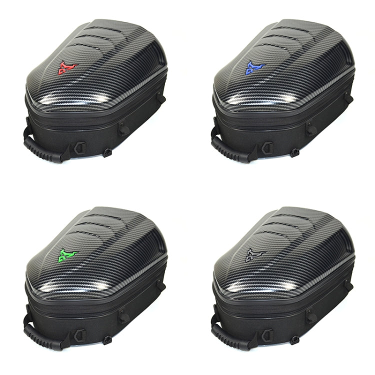 MOTOCENTRIC 11-MC-0113 Outdoor Riding Motorcycle Rear Seat Bag, Red, Blue, Green, Gray
