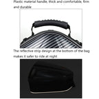 MOTOCENTRIC 11-MC-0113 Outdoor Riding Motorcycle Rear Seat Bag, Red, Blue, Green, Gray