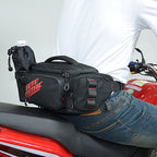 MOTOCENTRIC 11-MC-0112 Multifunctional Motorcycle Riding Messenger Waist Bag, Red, Blue, Green, Reflective