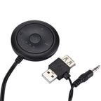 Hands-free FM Car Bluetooth Receiver AUX Center Console MP3 Player, MP3 Player
