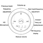 Hands-free FM Car Bluetooth Receiver AUX Center Console MP3 Player, MP3 Player
