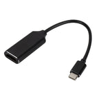 TYPE-C USB3.1 to HDMI HD 4K Converter, Black, Silver