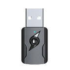 5.0 Bluetooth Transmitter AUX Receiver USB Dual Output Computer Audio Adapter, M136