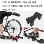 DEUTER GT-03 Adjustable Bicycle Roller Cycling Training Station, Red, Blue