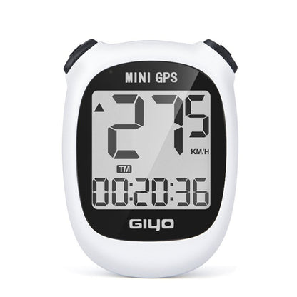 GIYO M3 LCD Display Bike GPS Cycling Computer Wireless Road Bicycle Stopwatch Velocimeter, GIYO M3(Black), GIYO M3(White)