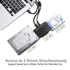 USB3.0 To SATA / IDE Easy Drive Cable External Hard Disk Adapter, Plug Specifications:, US Plug, EU Plug, AU  Plug, UK  Plug