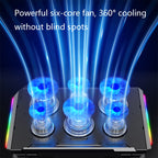 NUOXI Q9 RGB Lighting Effect Laptop Cooler
