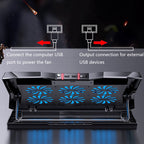 MC Q3 Lifting and Folding Laptop Cooler