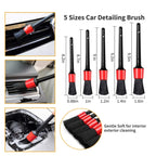 16 PCS / Set Car Washing Tool Brush Drill Cleaning Brush Tire Cleaning Floor Brush, 16 PCS / Set Red, 16 PCS / Set Blue