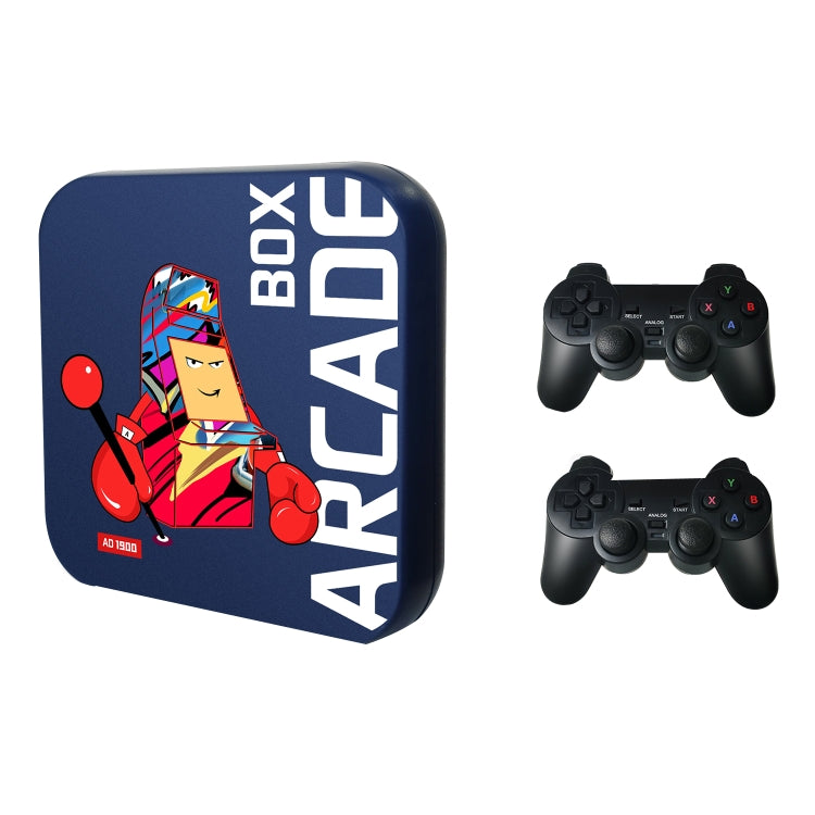 For PS1/PSP/N64/DC Wireless Video Game Machine Box 4K HD Display, US Plug, 64G US Plug, 128G US Plug, 256G US Plug