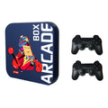 For PS1/PSP/N64/DC Wireless Video Game Machine Box 4K HD Display, US Plug, 64G US Plug, 128G US Plug, 256G US Plug