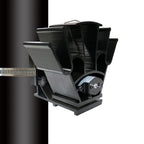 YL603 Thermodynamic Magnetless Wall Mounted Fireplace Fan, Black, Gold, Silver, Gray, Red, Bronze, Rose Red, Blue