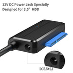 T04 USB3.0 To SATA Easy Drive Cable For 2.5/3.5 Inch Hard Drive Adapter Cable
