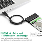 T04 USB3.0 To SATA Easy Drive Cable For 2.5/3.5 Inch Hard Drive Adapter Cable