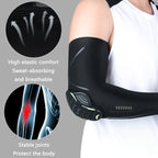Outdoor Sports Honeycomb Anti-collision Compression Arm Guard, Color:, M (Black), L (Black), XL (Black), M (White), L (White), XL (White)