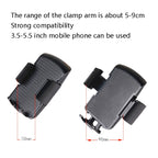 Air Inlet Cup Seat 2 In 1 Universal Long Hose Car Mobile Phone Bracket, 2 In 1 Long Hose Car Mobile Phone Bracket