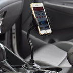 Air Inlet Cup Seat 2 In 1 Universal Long Hose Car Mobile Phone Bracket, 2 In 1 Long Hose Car Mobile Phone Bracket