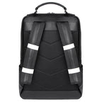 Casual Business Cowhide Leather Backpack Laptop Bag For Men