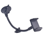 Suction Cup Long Soft Hose Windshield Car Mobile Phone Clip Bracket