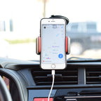 Suction Cup Long Soft Hose Windshield Car Mobile Phone Clip Bracket
