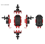 X343 15W Car Wireless Charger Smart Induction Suction Cup Phone Holder