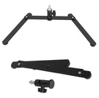 360 Degree Adjustable Metal Overhead Base Desktop Phone Holder,Style:, Only Base, Base+PTZ, Base+PTZ+Phone Clip, Base+PTZ+Rotatable Phone Clip