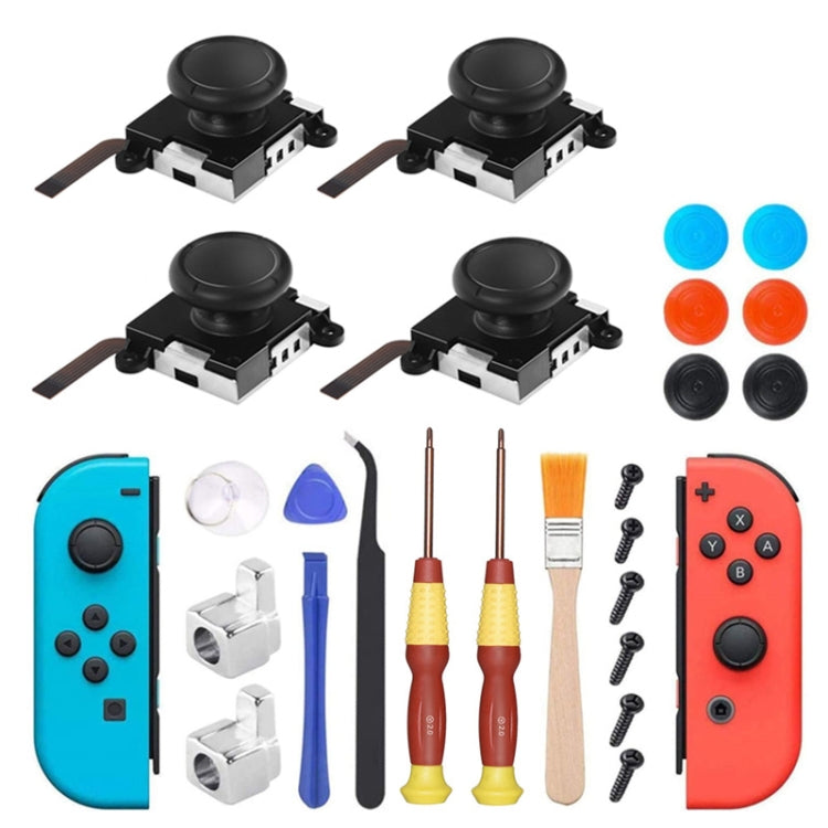 3D Joystick Repair Screwdriver Set Gamepads Disassembly Tool For Nintendo Switch Joy-Con , Series: 5 In 1, 5 In 1, 6 In 1, 10 In 1, 11 In 1, 12 In 1, 15 In 1, 16 In 1, 17 In 1, 18 In 1, 20 In 1, 21 In 1, 22 In 1, 23 In 1, 25 In 1, 27 In 1
