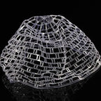 Transparent Soft Rubber Fishing Net Replacement Bag, Size: Large 120cm, Large 120cm, Medium 100cm