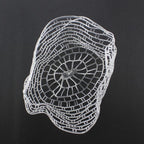 Transparent Soft Rubber Fishing Net Replacement Bag, Size: Large 120cm, Large 120cm, Medium 100cm