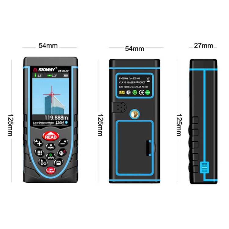 SNDWAY Outdoor Camera Laser Rangefinder, Style:, Photography + Dual Power, Photography + Dual Power + Bluetooth, Video + Image + Bluetooth + Drawing
