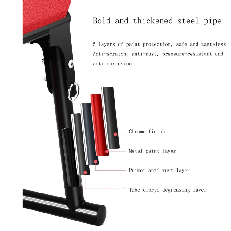 Yoga Handstand Assist Chair, Ordinary Black, Ordinary Red, Folded Black, Folded Red