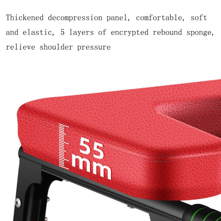 Yoga Handstand Assist Chair, Ordinary Black, Ordinary Red, Folded Black, Folded Red