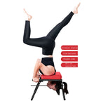 Yoga Handstand Assist Chair, Ordinary Black, Ordinary Red, Folded Black, Folded Red