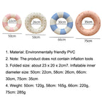 Thickened Children Swimming Ring Inflatable Underarm Ring, 50cm, 58cm, 66cm, 75cm