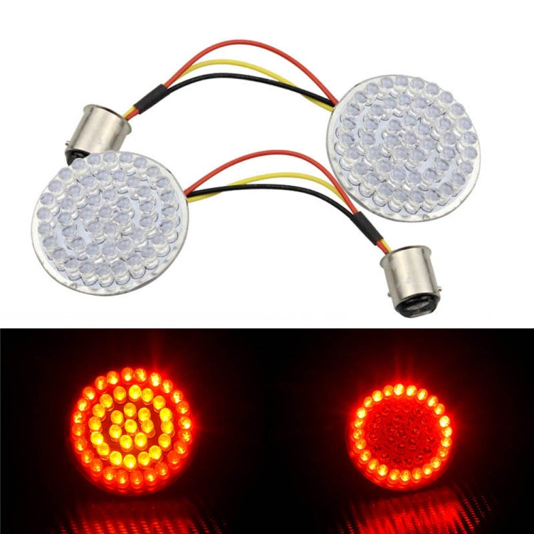 2 PCS Motorcycle LED Signal Steering Lamp For Dyna, For Dyna White Red Light, For Dyna Red Light, For Dyna Yellow Light, For Dyna White Light, For Dyna White Yellow Light, For Dyna Red Red Light