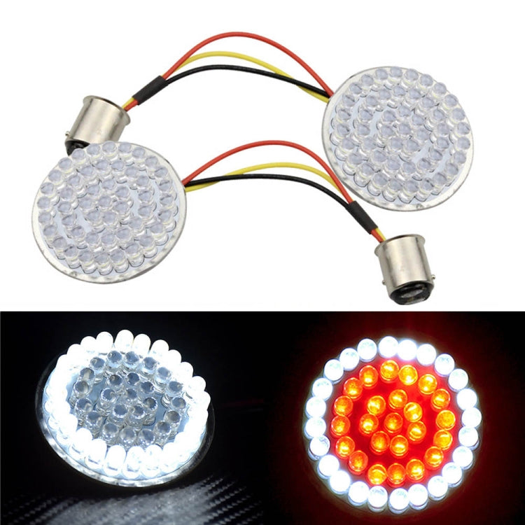 2 PCS Motorcycle LED Signal Steering Lamp For Dyna, For Dyna White Red Light, For Dyna Red Light, For Dyna Yellow Light, For Dyna White Light, For Dyna White Yellow Light, For Dyna Red Red Light