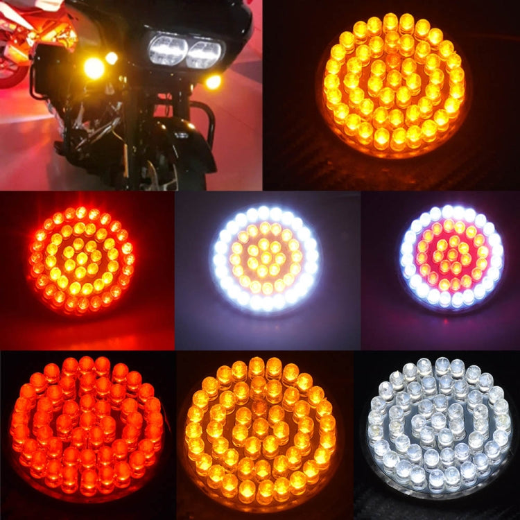 2 PCS Motorcycle LED Signal Steering Lamp For Dyna, For Dyna White Red Light, For Dyna Red Light, For Dyna Yellow Light, For Dyna White Light, For Dyna White Yellow Light, For Dyna Red Red Light