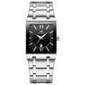 FNGEEN 3627 Waterproof Calendar Men Square Watch, Full Gold Black Surface, Full Gold Gold Surface, Black Belt Rose Shell Black Surface, Black Belt Gold Shell Black Surface, Black Belt Black Shell Black Surface, White Steel White Surface                ...