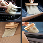 3 PCS Car Air Conditioning Vent Cleaning Brush Interior Cleaning Detail Brush, Vent Cleaning Brush(1950), Vent Cleaning Brush(1920)