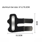 2 PCS Basketball Sprain Protection Fixed Splint Finger Cover, Splint Finger Cover(Black), Splint Finger Cover(Blue)