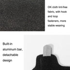 2 PCS Basketball Sprain Protection Fixed Splint Finger Cover, Splint Finger Cover(Black), Splint Finger Cover(Blue)