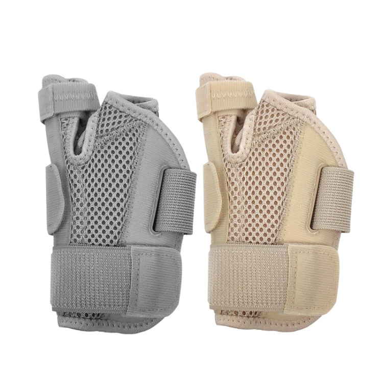 Basketball Sprain Breathable Palm Guard Finger Guard Protective Case, Palm Protective Case (Grey), Palm Protective Case (Skin Color)