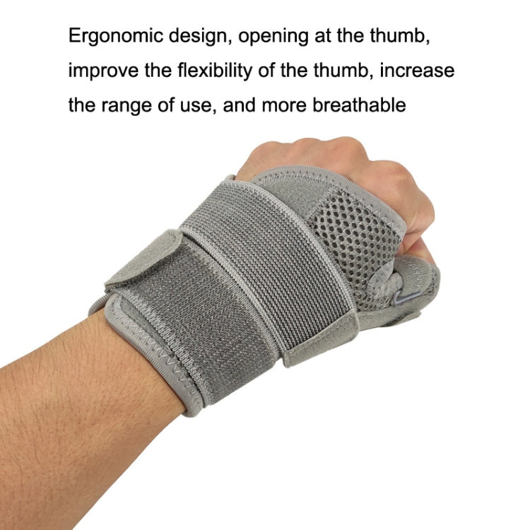 Basketball Sprain Breathable Palm Guard Finger Guard Protective Case, Palm Protective Case (Grey), Palm Protective Case (Skin Color)