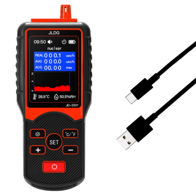 JLDG Home Lndustrial Lonizing Radiation Detector Geiger Counter, JLDG