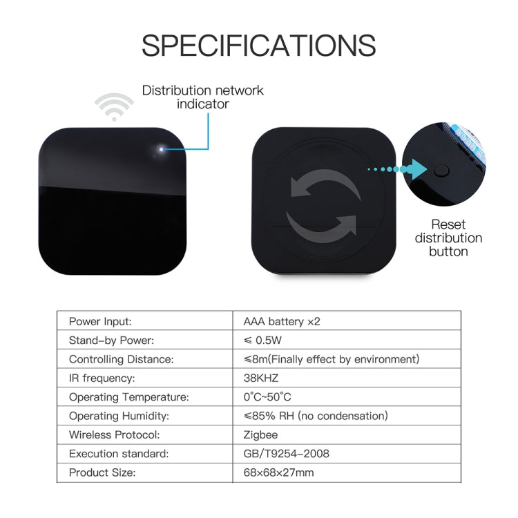 Smart Home Voice Control Infrared Remote Control, UFO-R11