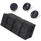 420D Waterproof Cloth Double Zipper 8 Buckle Roof Bag Luggage Bag,Style: Roof Bag+Non-slip Mat, Only Roof Bag, Roof Bag+Non-slip Mat