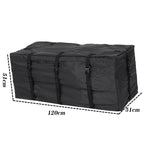 420D Waterproof Cloth Double Zipper 8 Buckle Roof Bag Luggage Bag,Style: Roof Bag+Non-slip Mat, Only Roof Bag, Roof Bag+Non-slip Mat