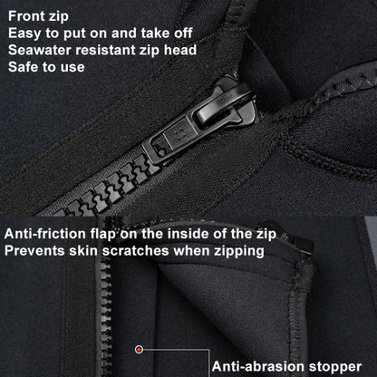 DIVE & SAIL 3mm Long Sleeve Thermal Diving Top Cold Protection Surf Top, XS, S, M, L, XL, XXL