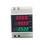 D52-2058 Wattmeter Din rail Volt Current Meter, AC80-300V Built-in CT, AC200-450V Built-in CT